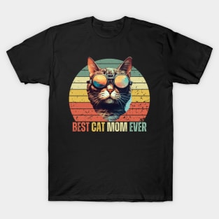 Best Cat Mom Ever T-Shirt